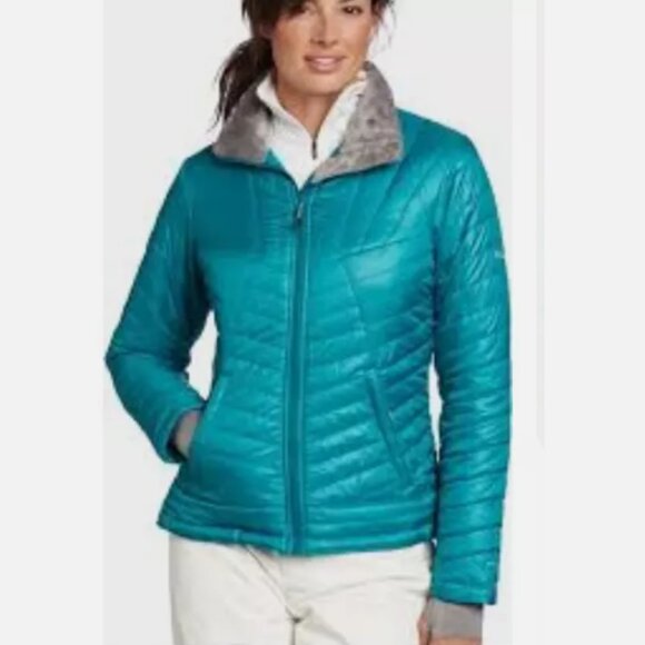 Columbia Omni-Heat Omni-Shield Interchange Puffer Jacket Womens Size 1X Teal - Picture 1 of 12